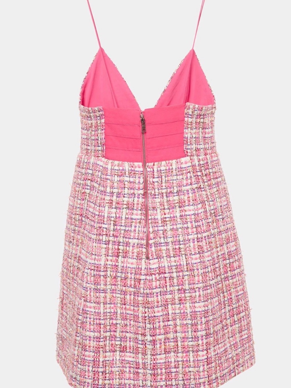 House of Harlow 1960 Pink Tweed Jacket & Dress Set - Picture 4 of 12
